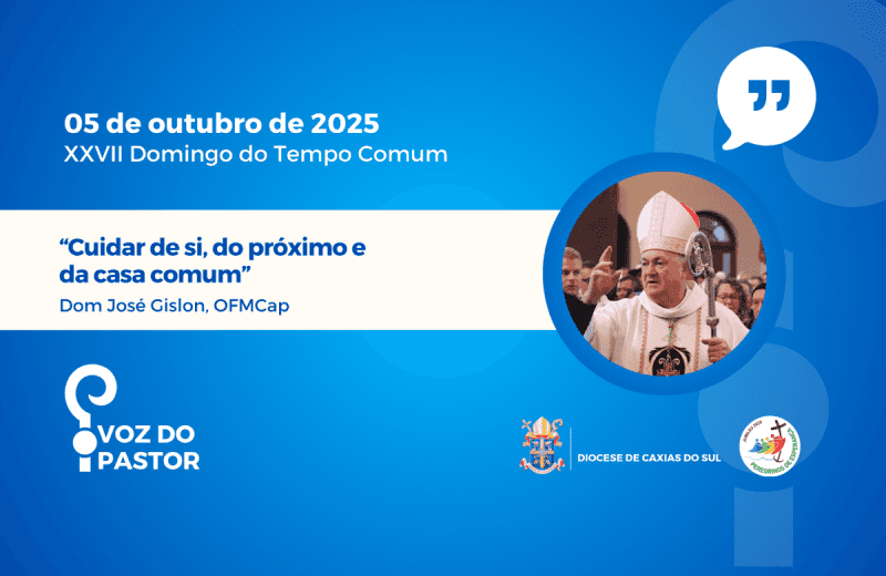 Foto de capa da notícia “Cuidar de si, do próximo e da casa comum”